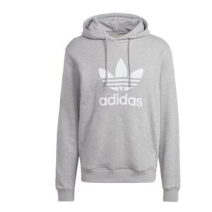 Adidas Men's Light Gray Hoodie